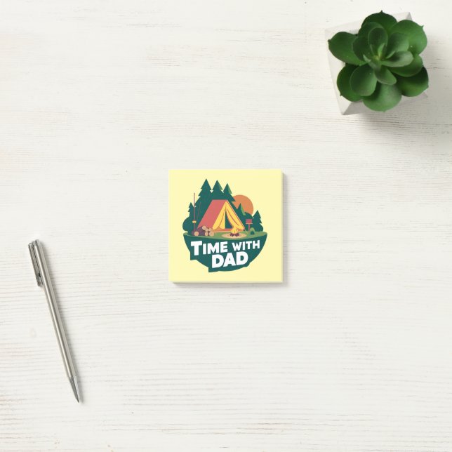 Post-it® Temps avec papa - Fête des pères (Bureau)