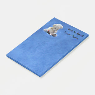 Post-it® Temps de lecture de l'ours en peluche 4 x 6