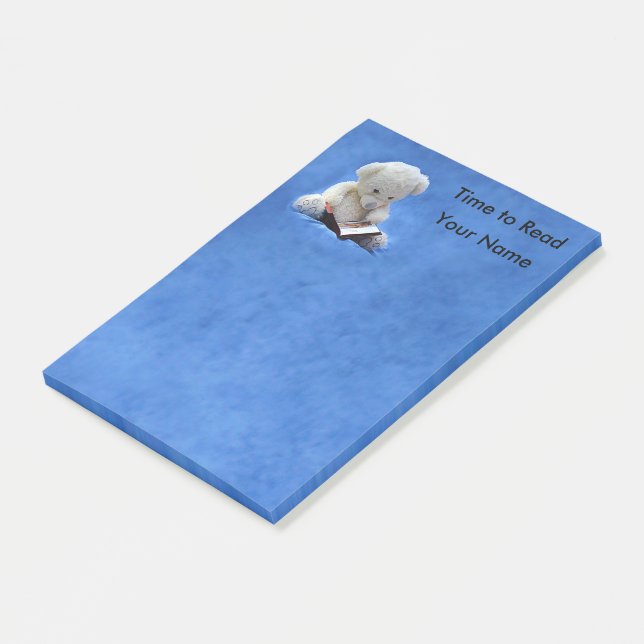 Post-it® Temps de nounours à lire 4 x 6 (Incliné)