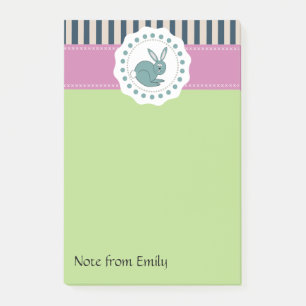 Post-it® Tendance mignon dessin animé fille drôle lapin