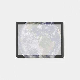 Post-it® Terre Pleine Avec L'Ouragan Irène Sur La Côte Est.