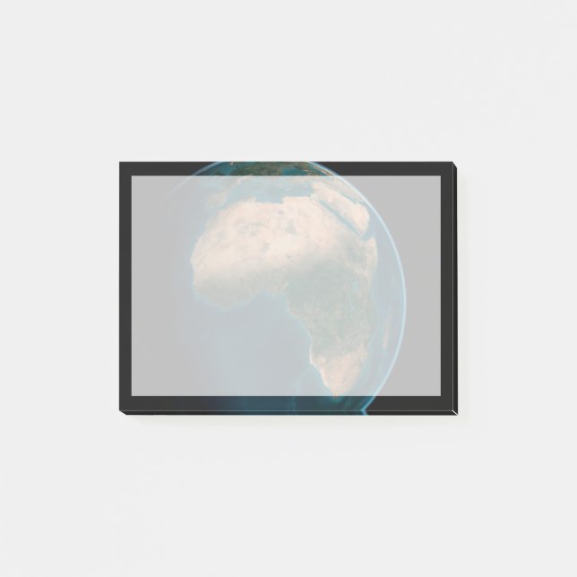 Post-it® Terre Pleine De L'Espace Au-Dessus Du Continent Af (Devant)