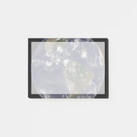 Terre Pleine Montrant Les Tempêtes Tropicales Dans