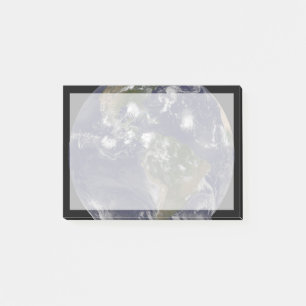 Post-it® Terre Pleine Montrant Les Tempêtes Tropicales Dans