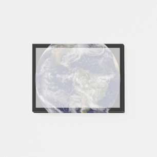 Post-it® Terre Pleine Montrant Une Puissante Tempête D'Hive