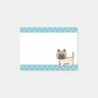 Terrier Cairn Wheaten Dessin Animé Chien & Bordure
