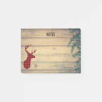 Tête de cerf avec Antlers sur Faux Wood