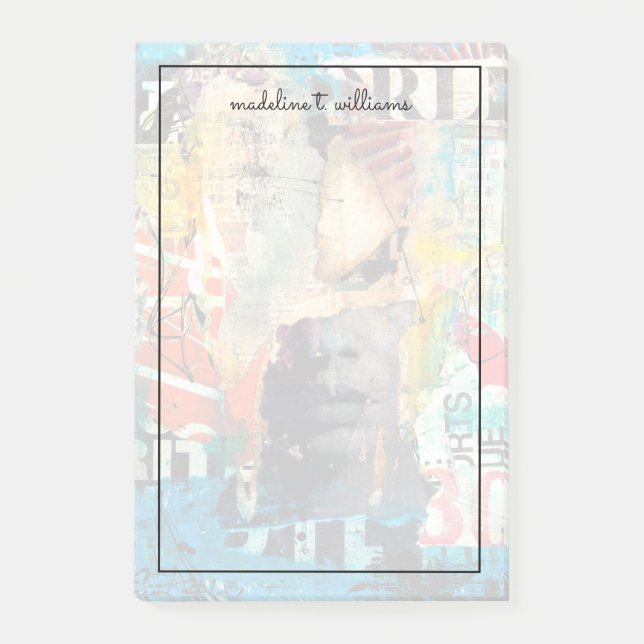 Post-it® Tête de collage (Devant)