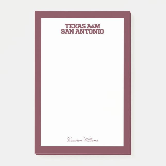 Post-it® Texas A&M San Antonio (Devant)