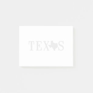 Post-it® Texas Name avec la lettre en forme d'état
