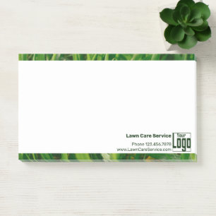 Post-it® Texte de logo promotionnel simple pour l'entretien