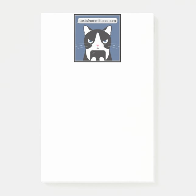 Post-it® Textes de Mittens 4x6 Notes (Devant)