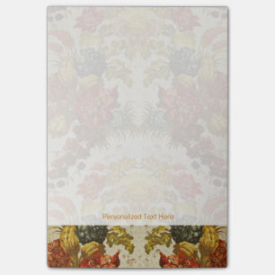 Post-it® Textile avec un motif floral de répétition