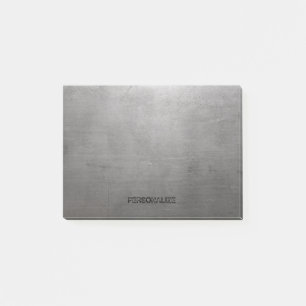 Post-it® Texture balayée en métal