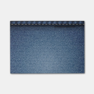 Post-it® Texture de jeans en denim