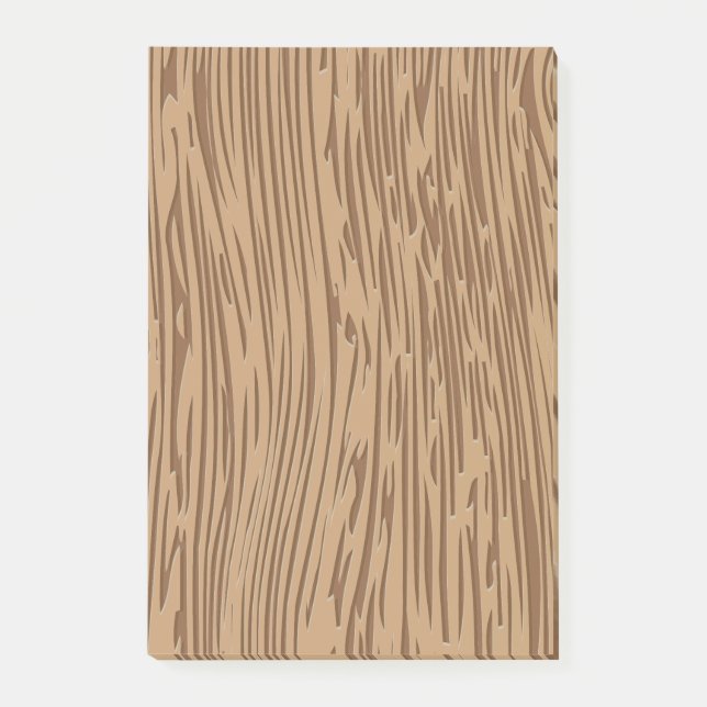 Post-it® Texture en bois de grain (Devant)