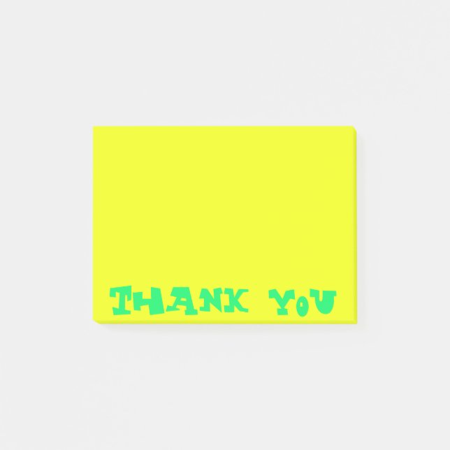 Post-it® Thank you (Devant)
