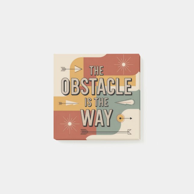 Post-it® The Obstacle Is The Way (Devant)