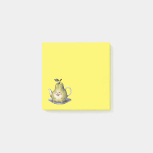 Post-it® Théière Poire Souriante