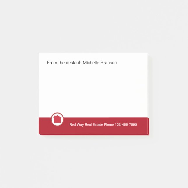 Post-it® Thème Immobilier (Devant)