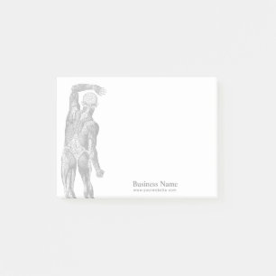 Post-it® Thérapeute de spa d'épine de chiropractie de