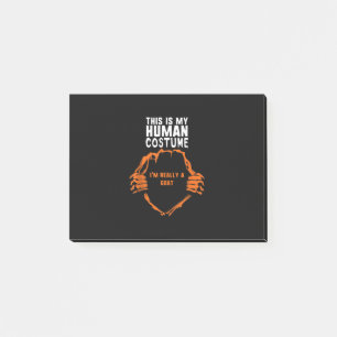 Post-it® This Is My Human Costume Really Goat Halloween