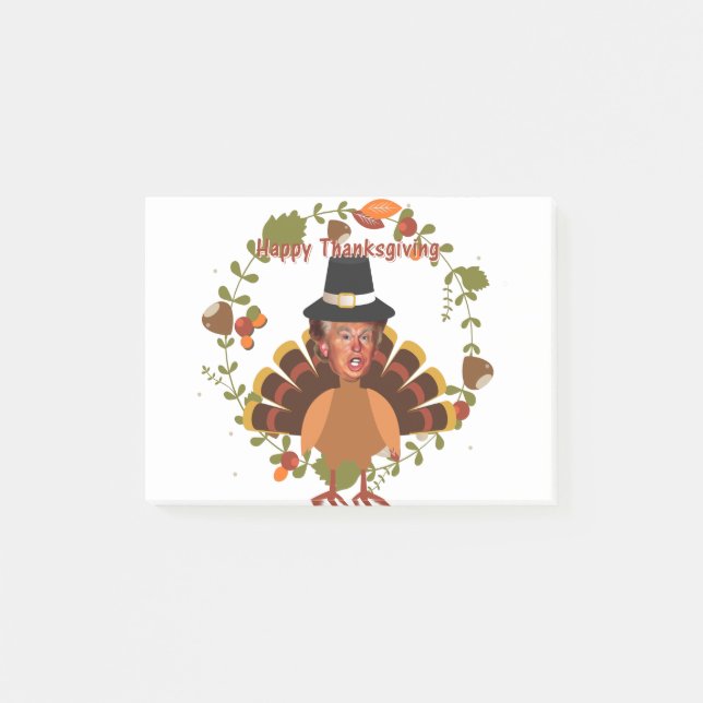Post-it® thistesse trump turkey (Devant)