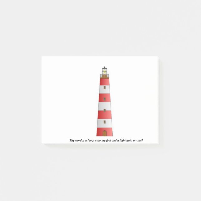 Post-it® Thy mot est une lampe (Devant)