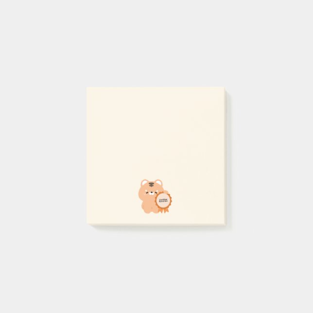 Post-it® Tigre Épuisé Certifié (Devant)