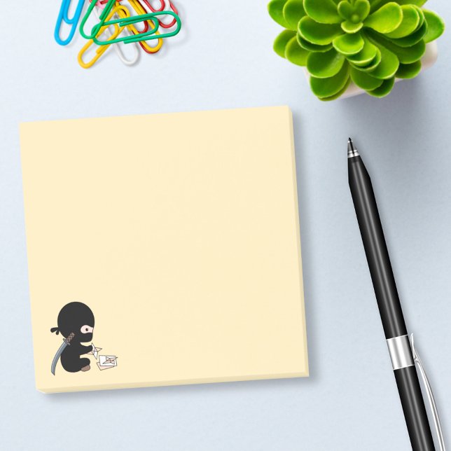Post-it® Tiny Ninja Fabriquant de l'Origami Papier Jetant É (Créateur téléchargé)