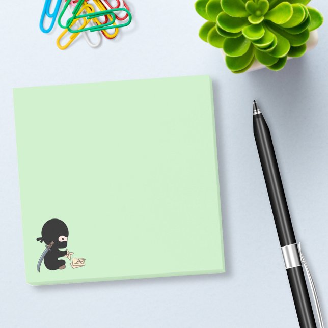 Post-it® Tiny Ninja Fabriquant de l'Origami Papier Jetant É (Créateur téléchargé)
