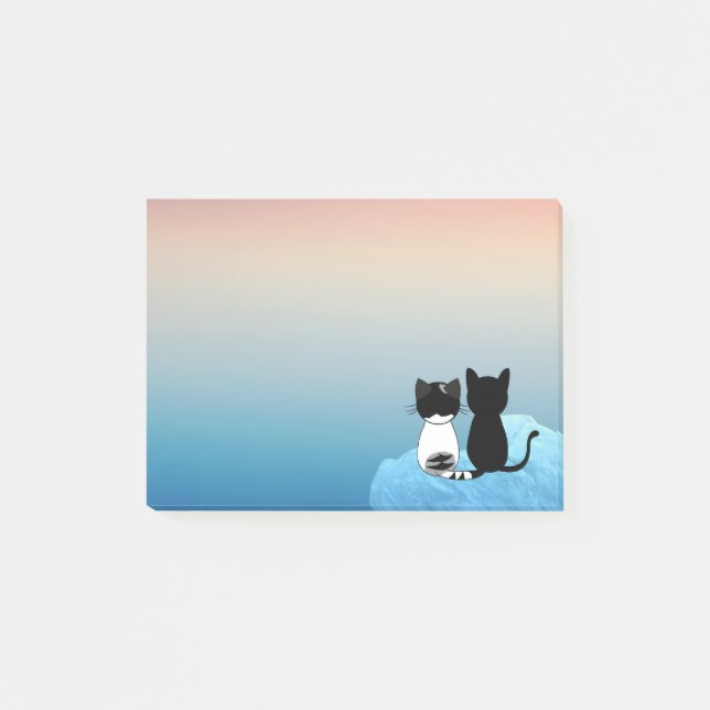 Post-it® Tipsy et Tapsy :Ensemble (Devant)