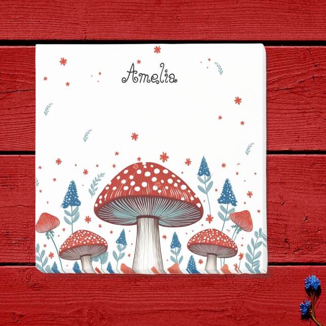 Post-it® Toadstool Whimsical Personnalisé (Créateur téléchargé)