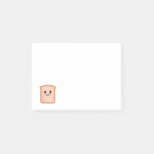 Post-it® Toast Kawaii Food Art