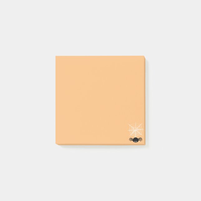 Post-it® Toile d'araignée Halloween  (Devant)