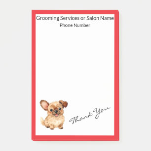 Post-it® Toilettage de chien Collection luxe moderne person