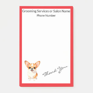 Post-it® Toilettage de chien Collection Luxueuse et Tendue