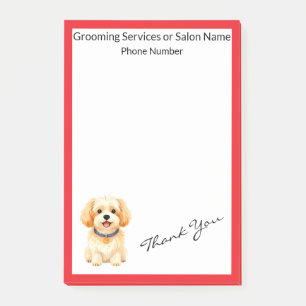 Post-it® Toilettage pour animaux de compagnie Collection Lu