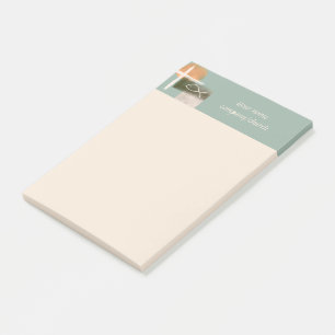 Post-it® Tons de terre croix et art minimaliste de poissons