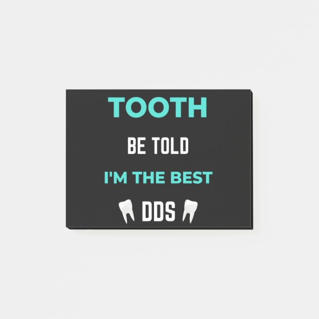 Post-it® Tooth Be Told I'm (Devant)