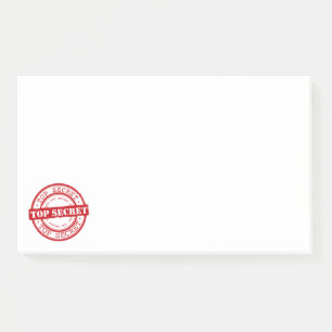 Post-it® Top Secret Confidentiel