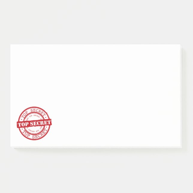 Post-it® Top Secret Confidentiel (Devant)