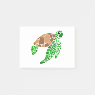 Post-it® Tortue Abstraite amusante