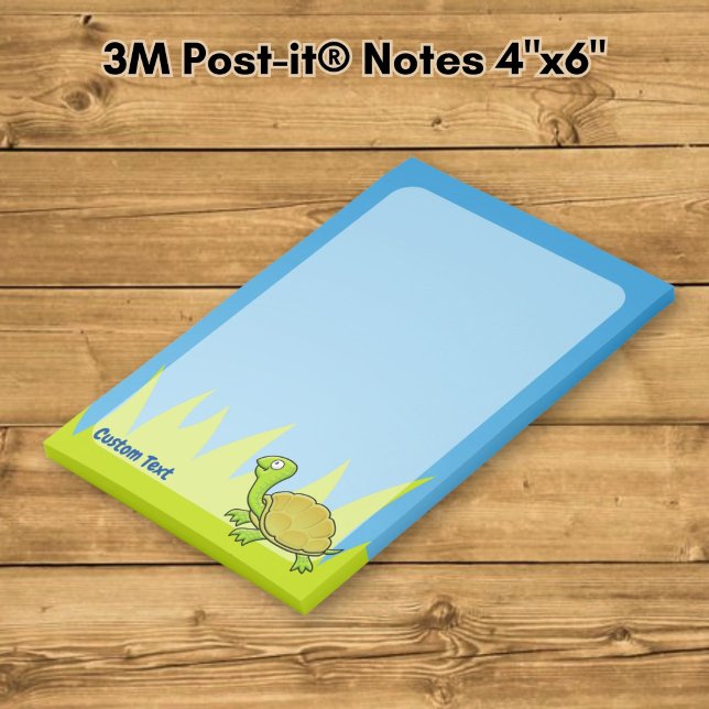 Post-it® Tortue de dessin animé (Créateur téléchargé)