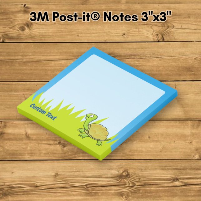 Post-it® Tortue de dessin animé (Créateur téléchargé)