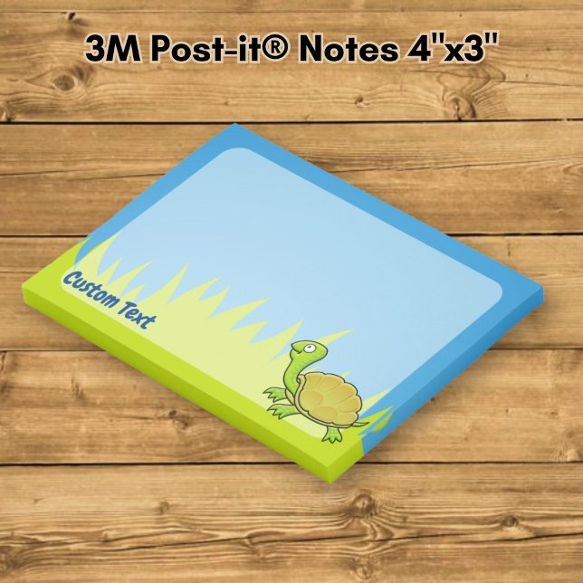 Post-it® Tortue de dessin animé (Créateur téléchargé)