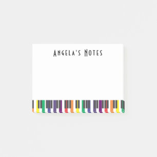 Post-it® Touches de piano arc-en-ciel