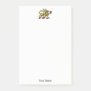 Post-it® Tour Lion Emblème de la Crête Fleur de Lis C