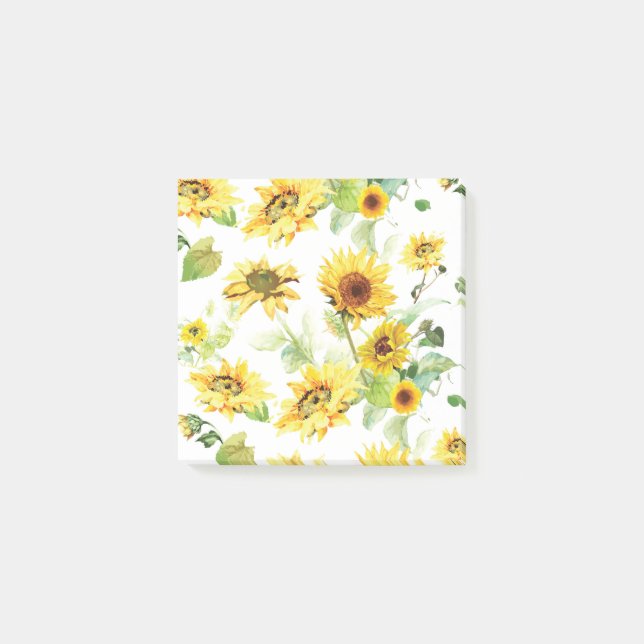 Post-it® Tournesol aquarelle (Devant)