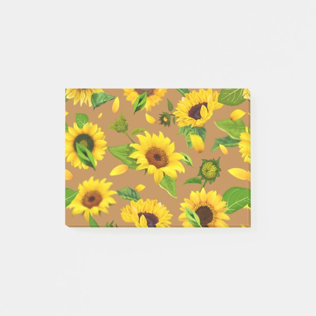 Post-it® Tournesol aquarelle 5 (Devant)